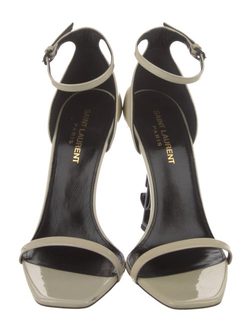 Saint Laurent Patent Leather Sandals