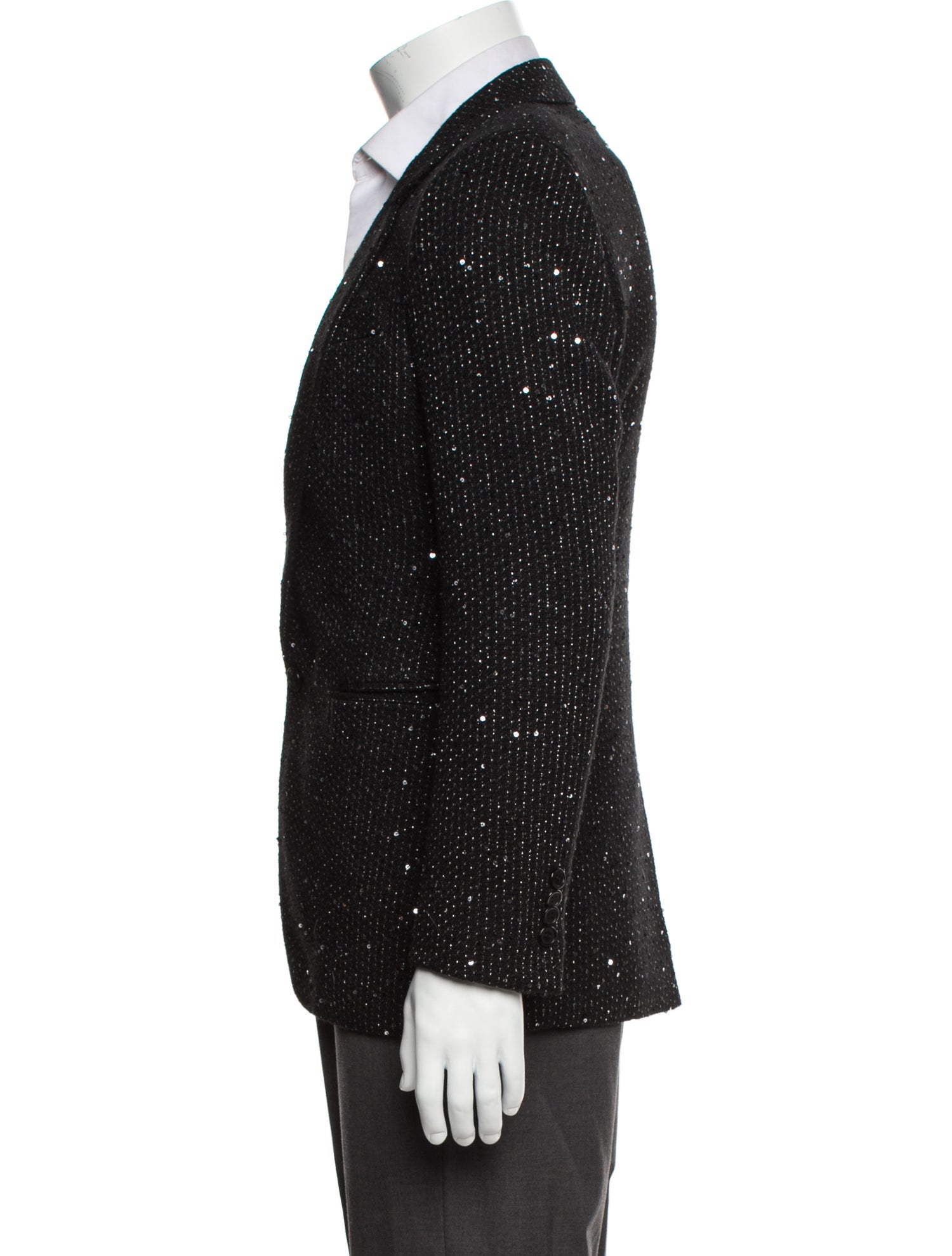 Saint Laurent 2019 Sequin Blazer Blazer