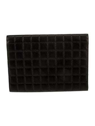 Saint Laurent Leather Clutch 2023