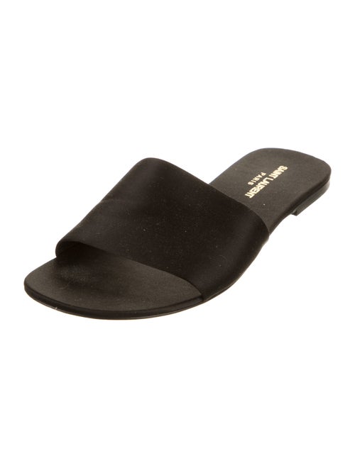 Saint Laurent Silk Slides