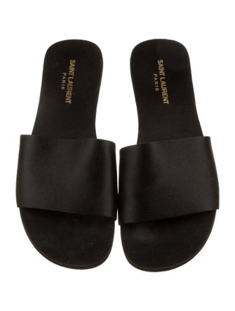 Saint Laurent Silk Slides