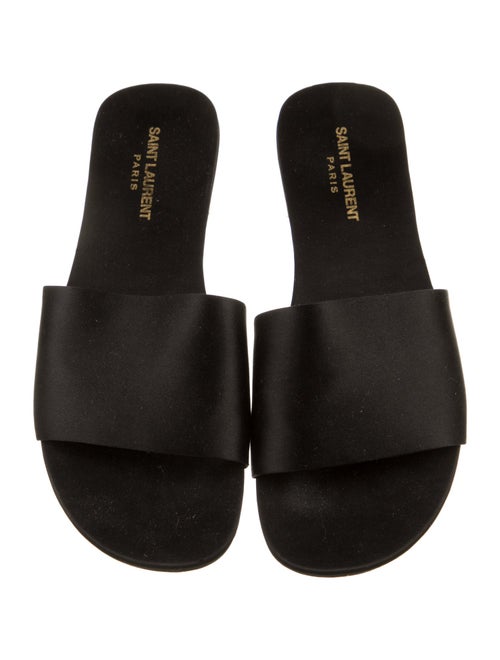 Saint Laurent Silk Slides