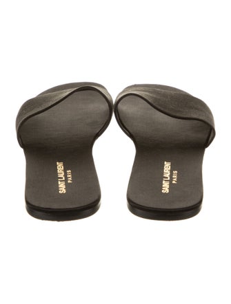 Saint Laurent Silk Slides