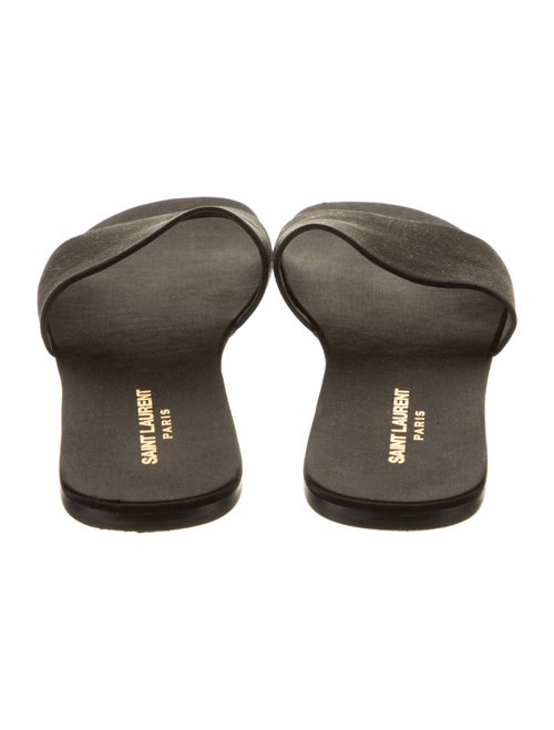Saint Laurent Silk Slides