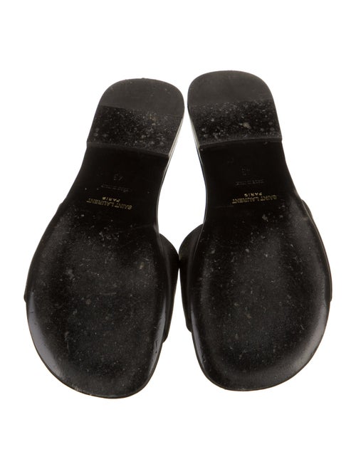 Saint Laurent Silk Slides