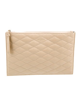 Saint Laurent Quilted Envelope