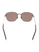 Saint Laurent Oversize Tinted Sunglasses