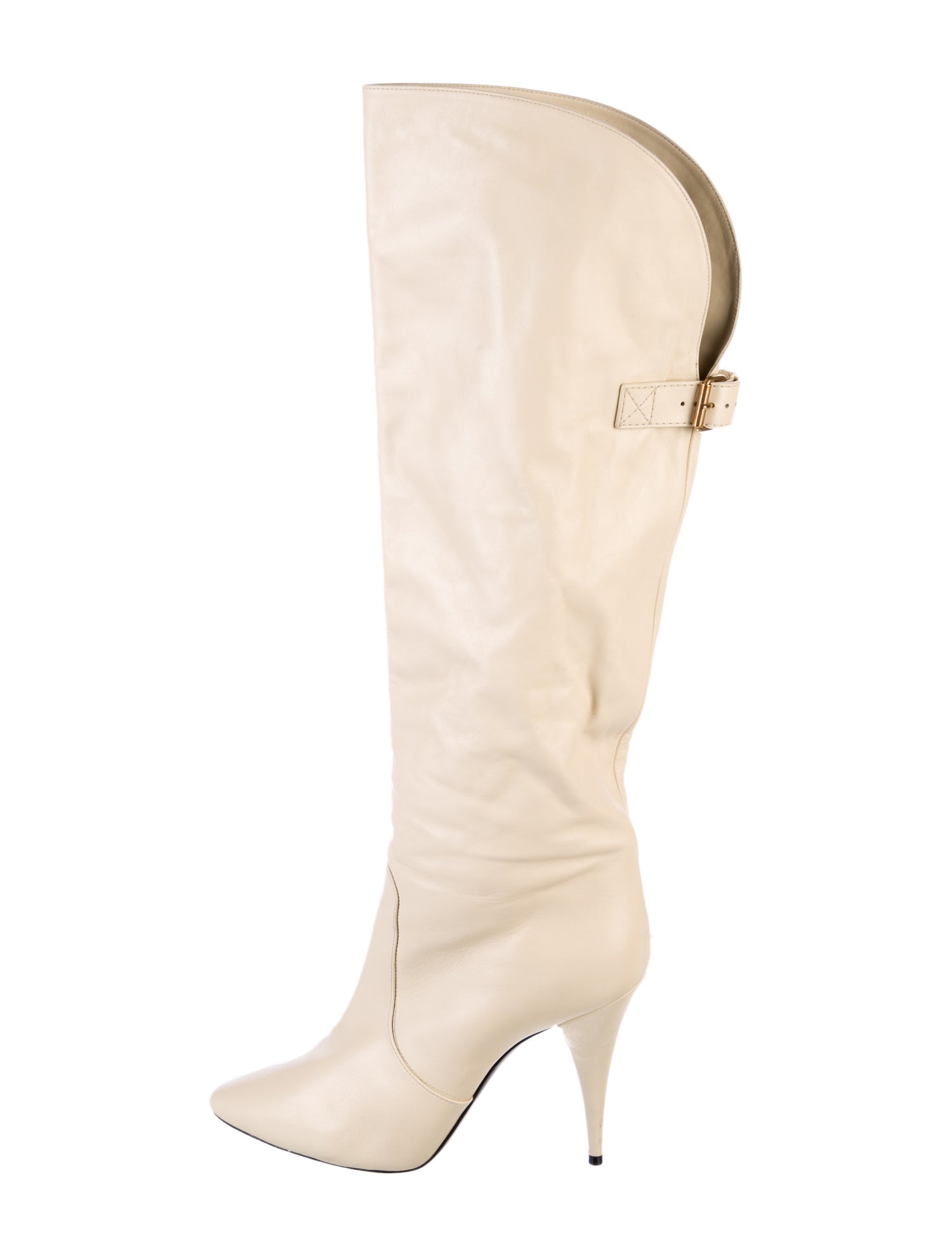 Saint Laurent Leather Boots