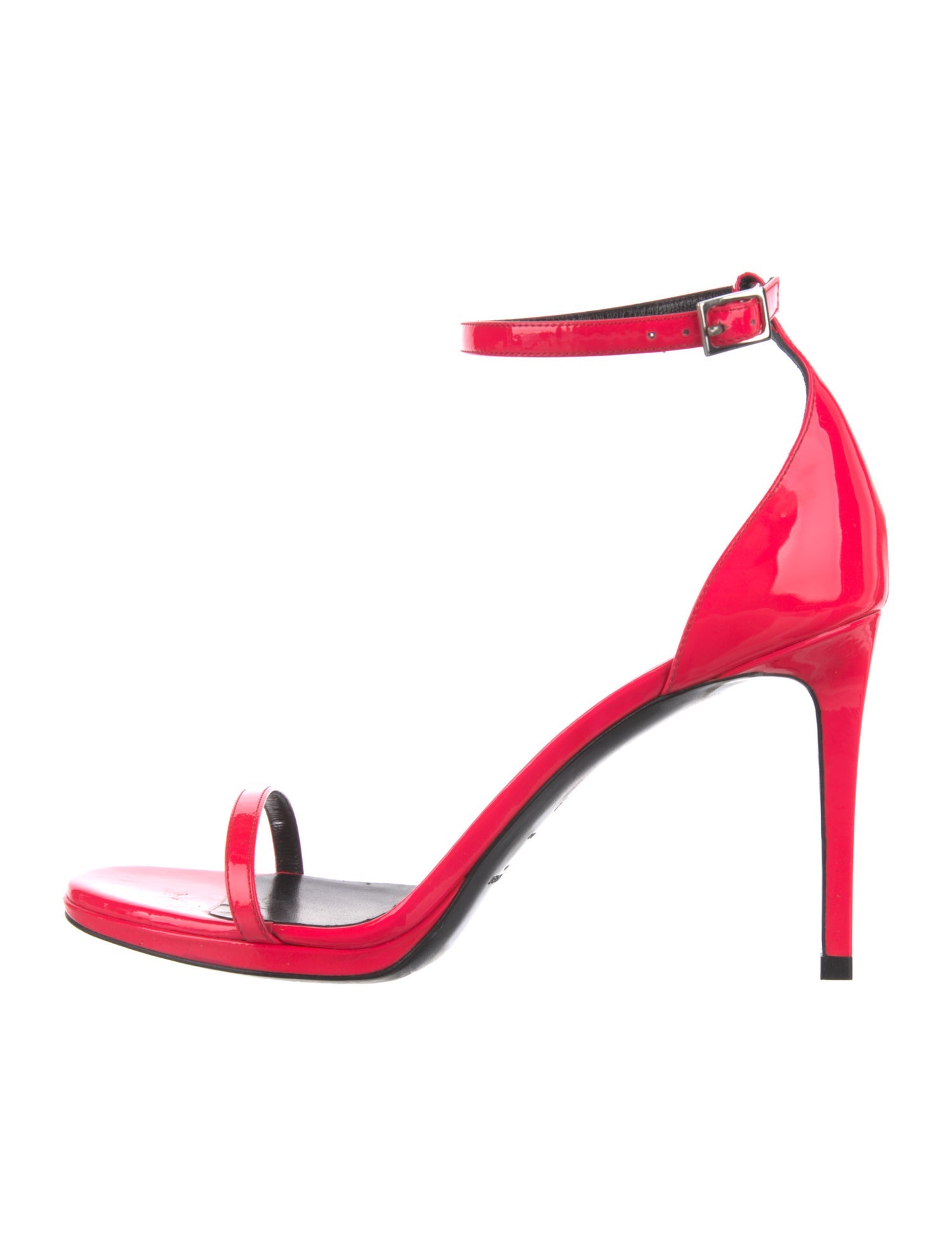 Saint Laurent Patent Leather Sandals