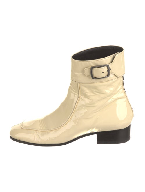 Saint Laurent Patent Leather Boots