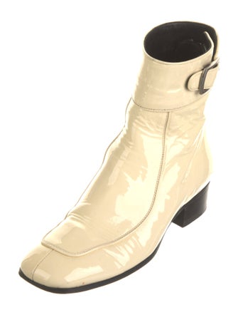 Saint Laurent Patent Leather Boots