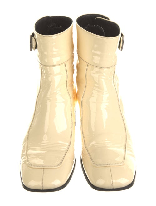 Saint Laurent Patent Leather Boots