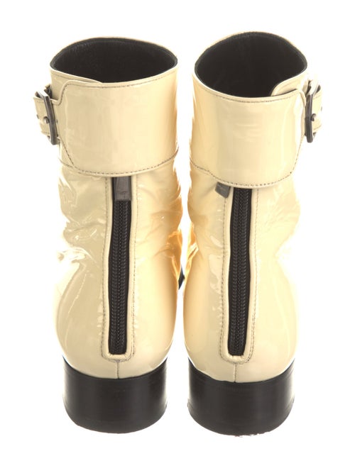 Saint Laurent Patent Leather Boots