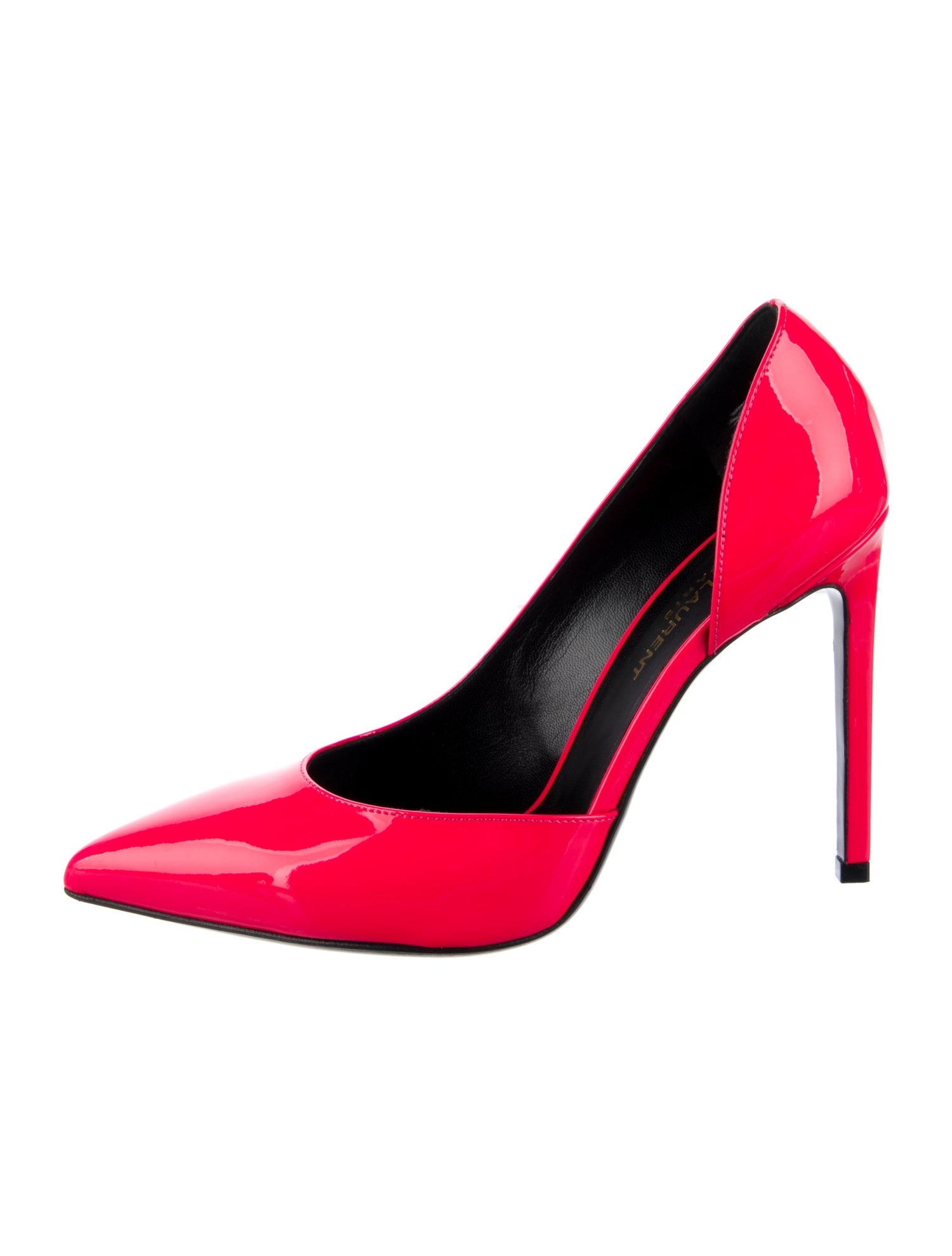 Saint Laurent Patent Leather D'Orsay Pumps