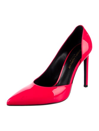 Saint Laurent Patent Leather D'Orsay Pumps