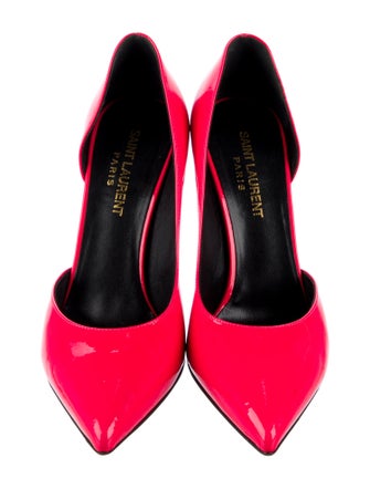 Saint Laurent Patent Leather D'Orsay Pumps