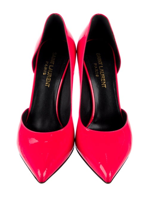 Saint Laurent Patent Leather D'Orsay Pumps