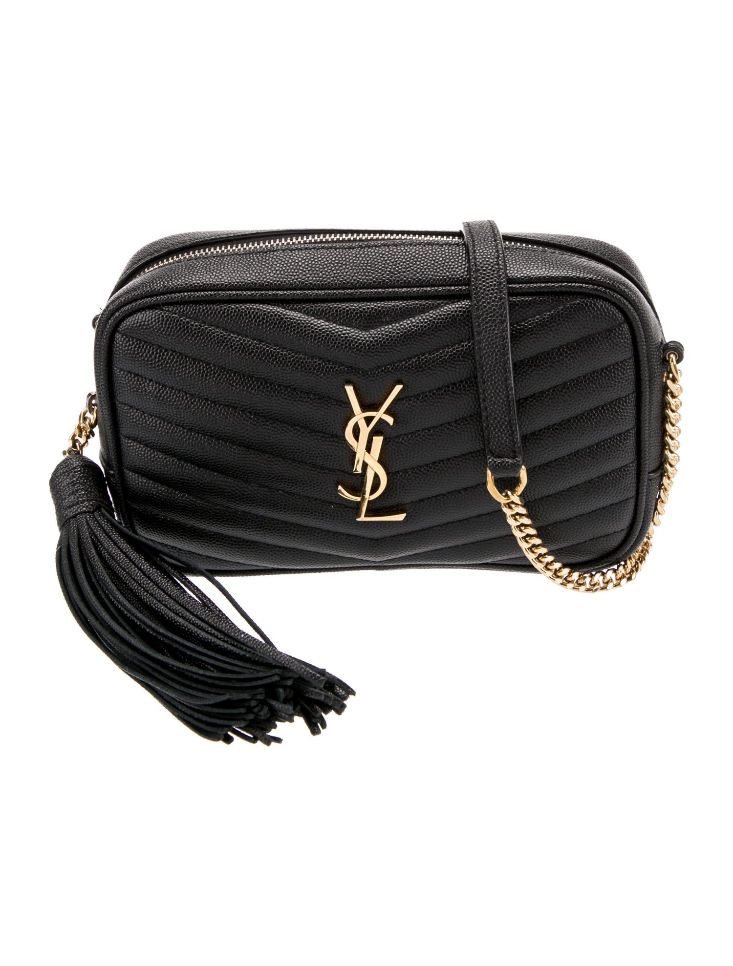 Saint Laurent Leather Lou Camera Small