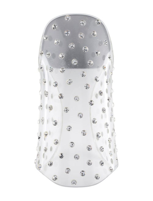 Saint Laurent Crystal & Resin Cuff Bracelet