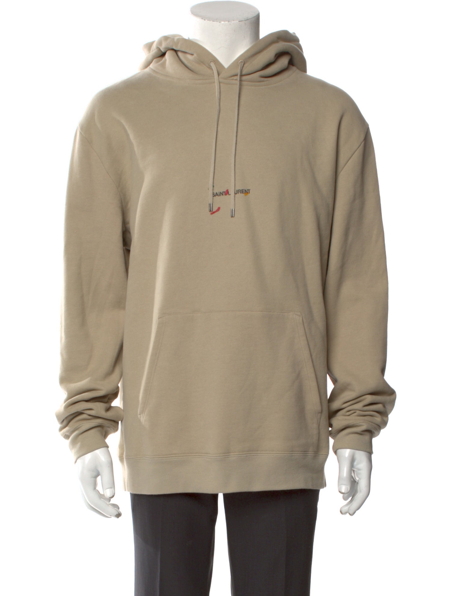 Saint Laurent 2021 Graphic Print Hoodie