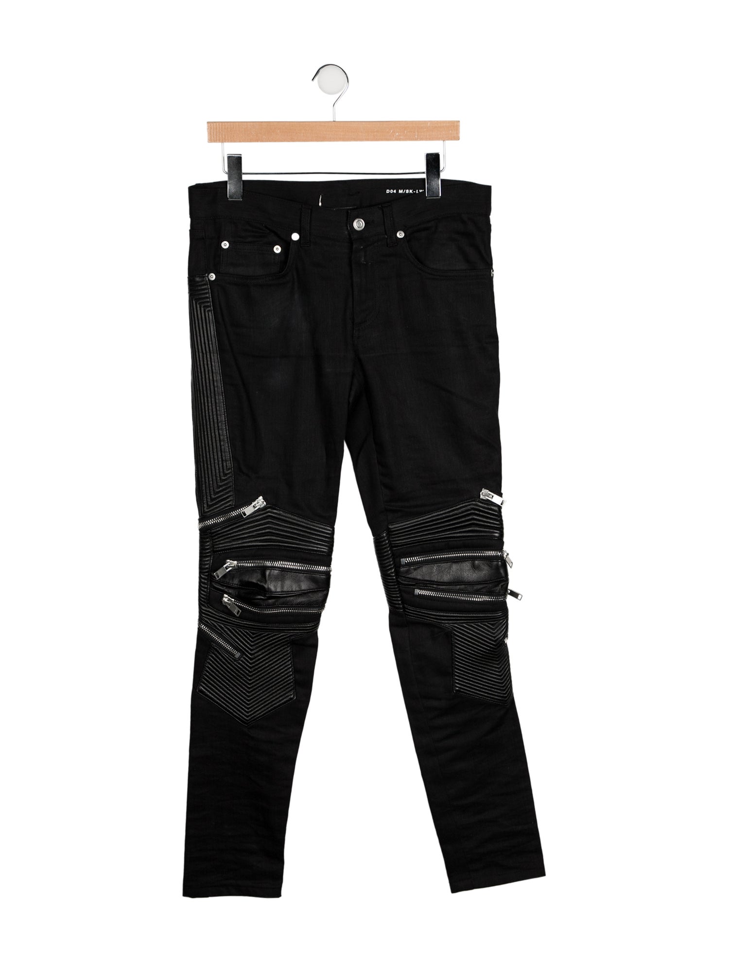 Saint Laurent 2015 Moto Jeans
