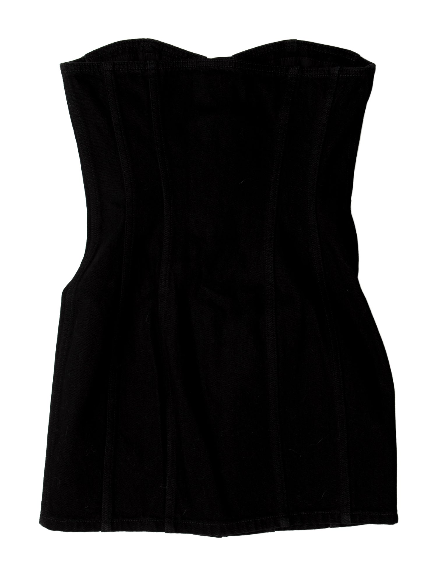 Saint Laurent Strapless Mini Dress w/ Tags