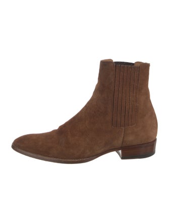 Saint Laurent Suede Boots