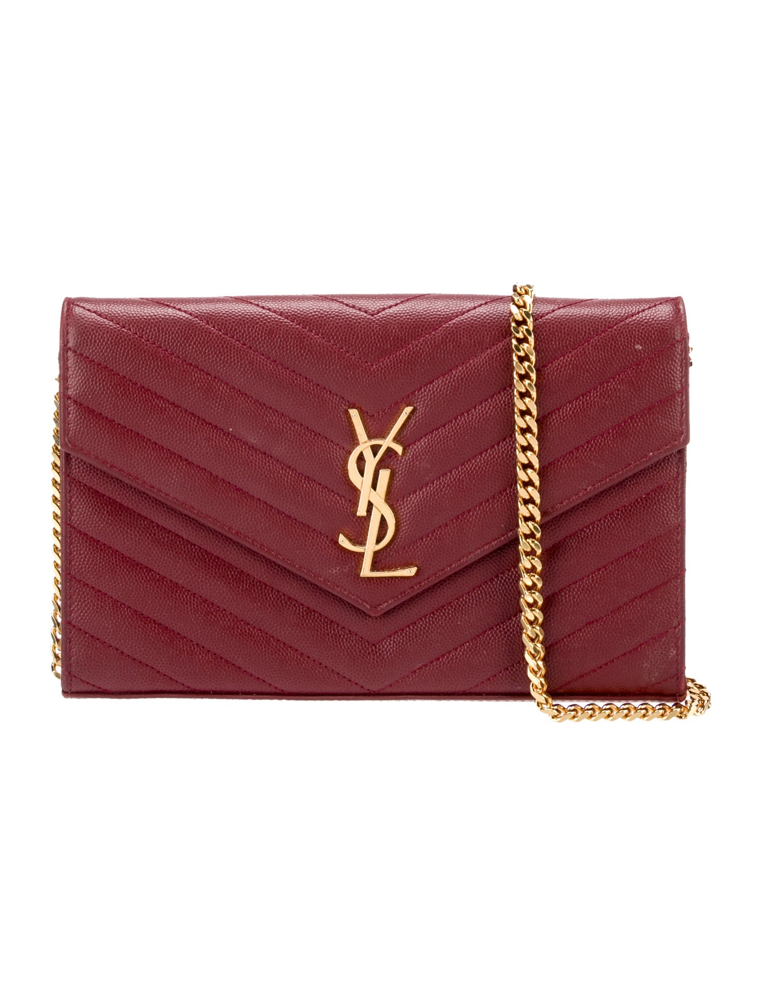 Saint Laurent Leather Cassandre