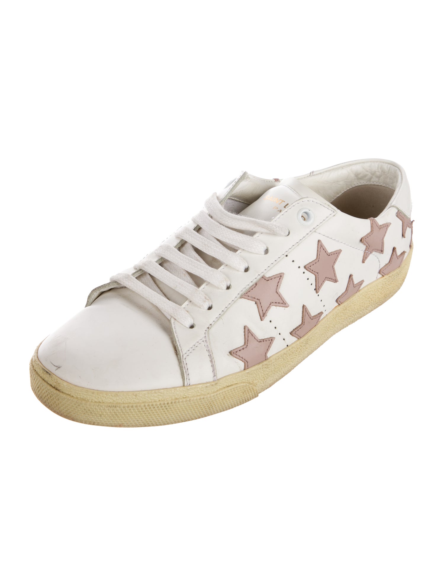 Saint Laurent Leather Sneakers