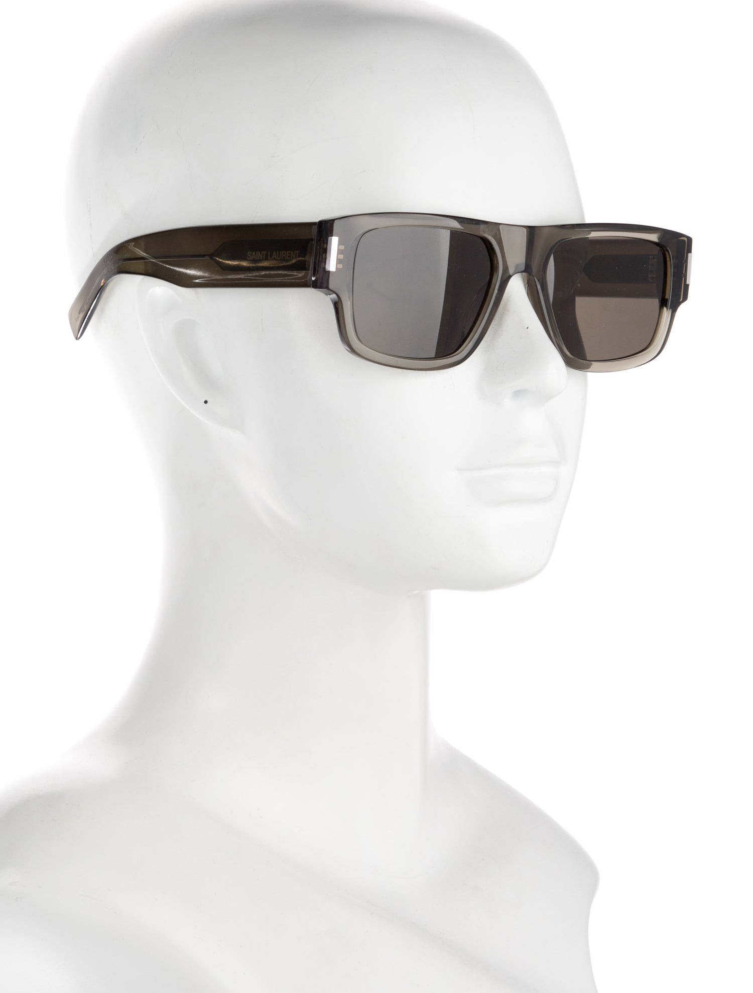 Saint Laurent Square Tinted Sunglasses