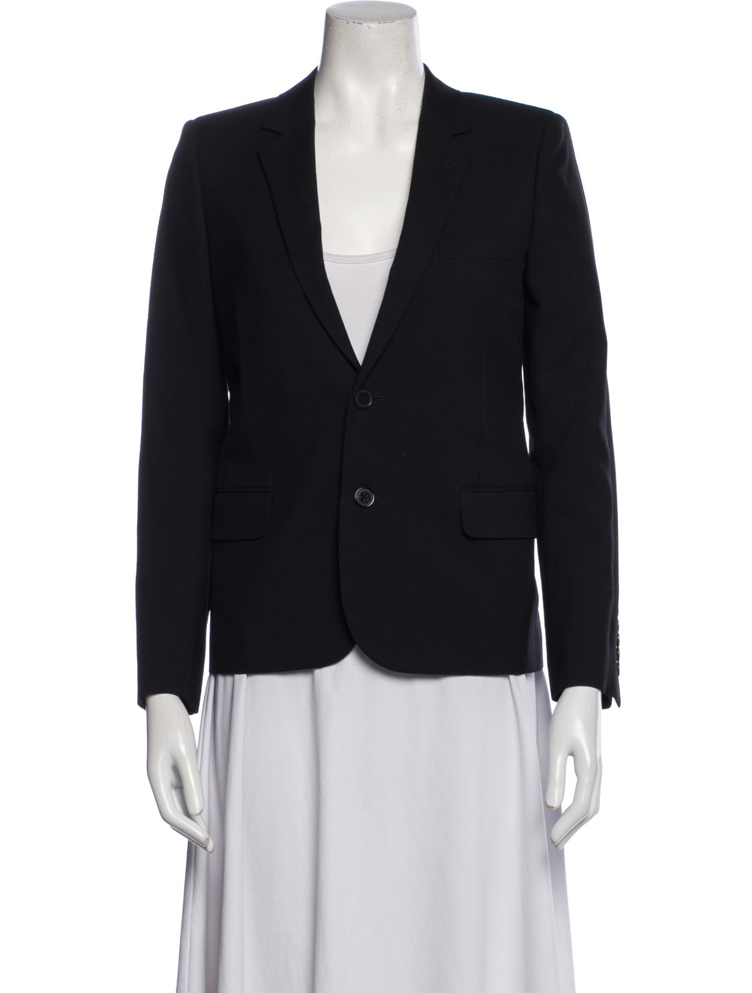 Saint Laurent Virgin Wool Blazer