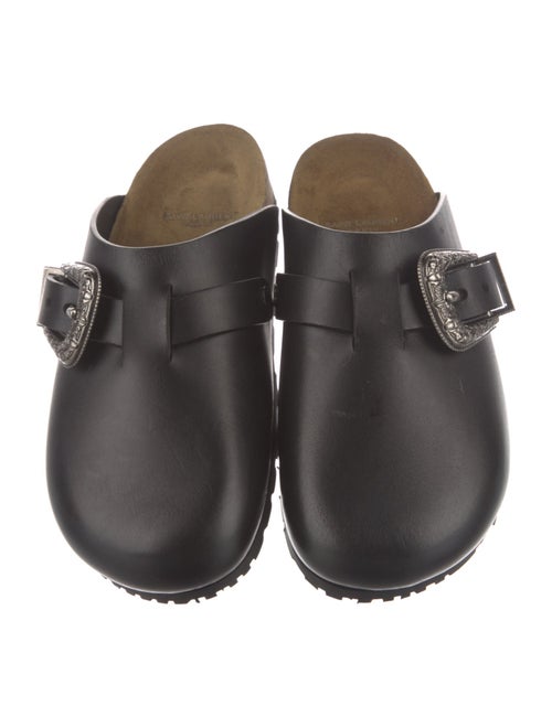 Saint Laurent Leather Mules