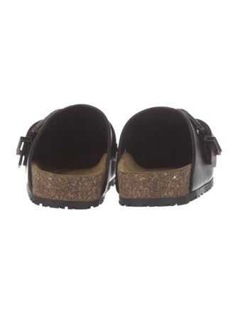 Saint Laurent Leather Mules