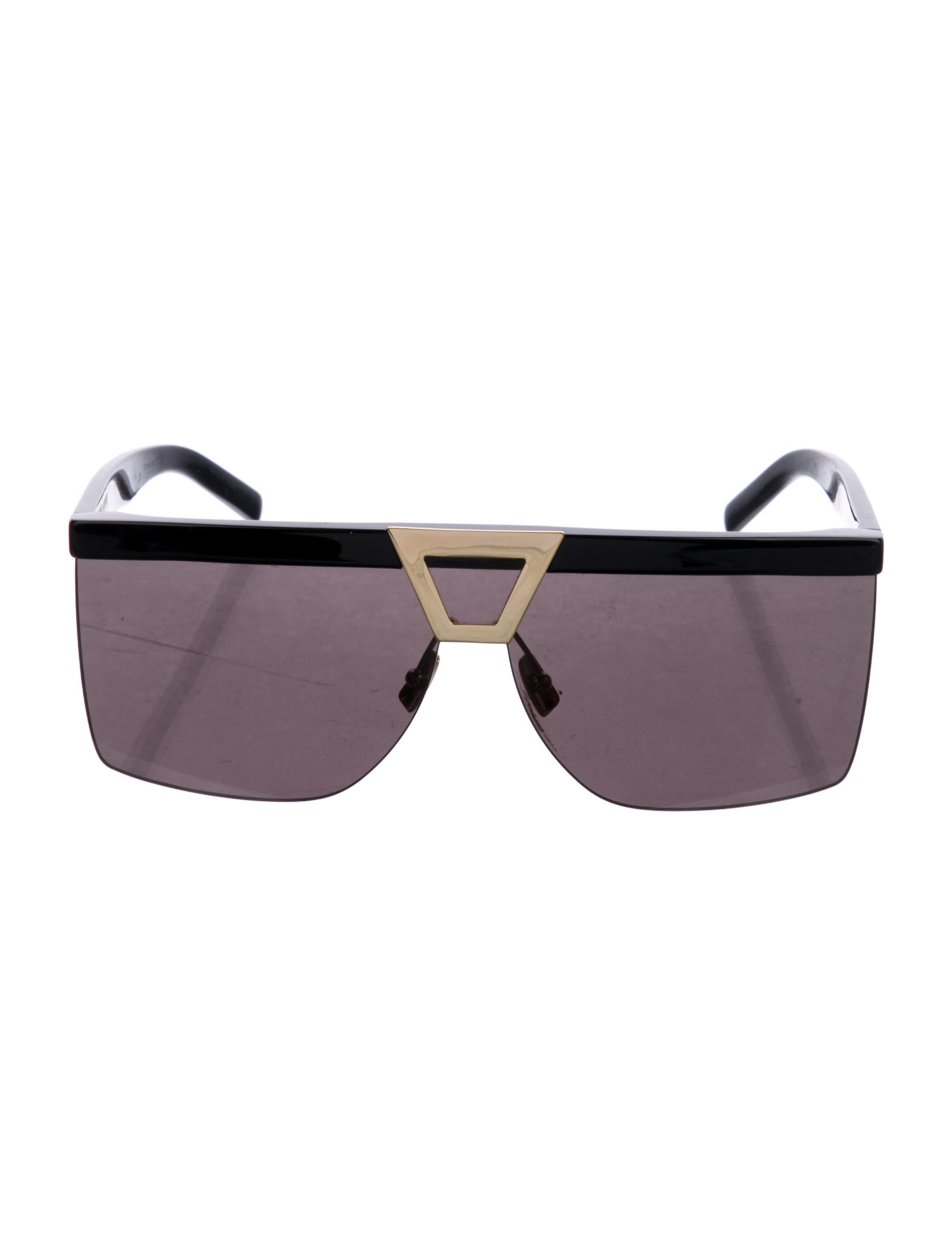 Saint Laurent Shield Tinted Sunglasses