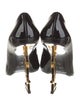 Saint Laurent Signature Logo Patent Leather Pumps