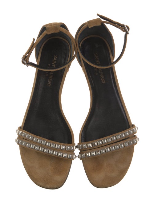 Saint Laurent Suede Sandals