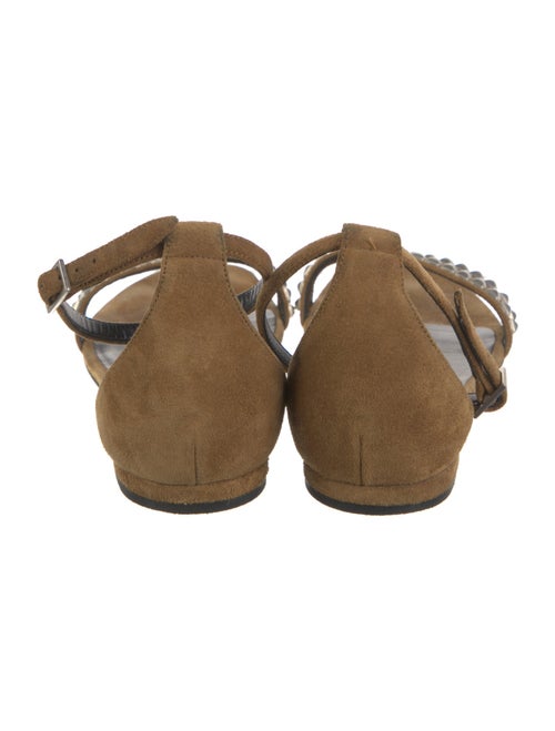 Saint Laurent Suede Sandals
