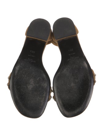 Saint Laurent Suede Sandals