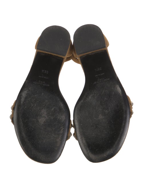 Saint Laurent Suede Sandals