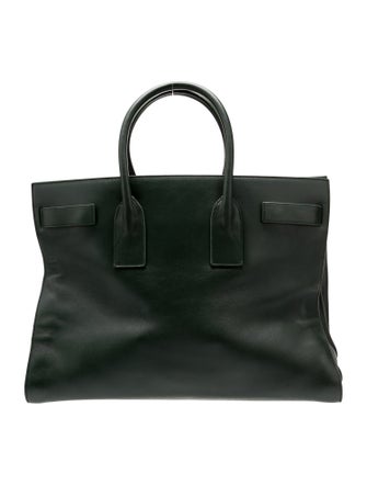 Saint Laurent Leather Sac De Jour