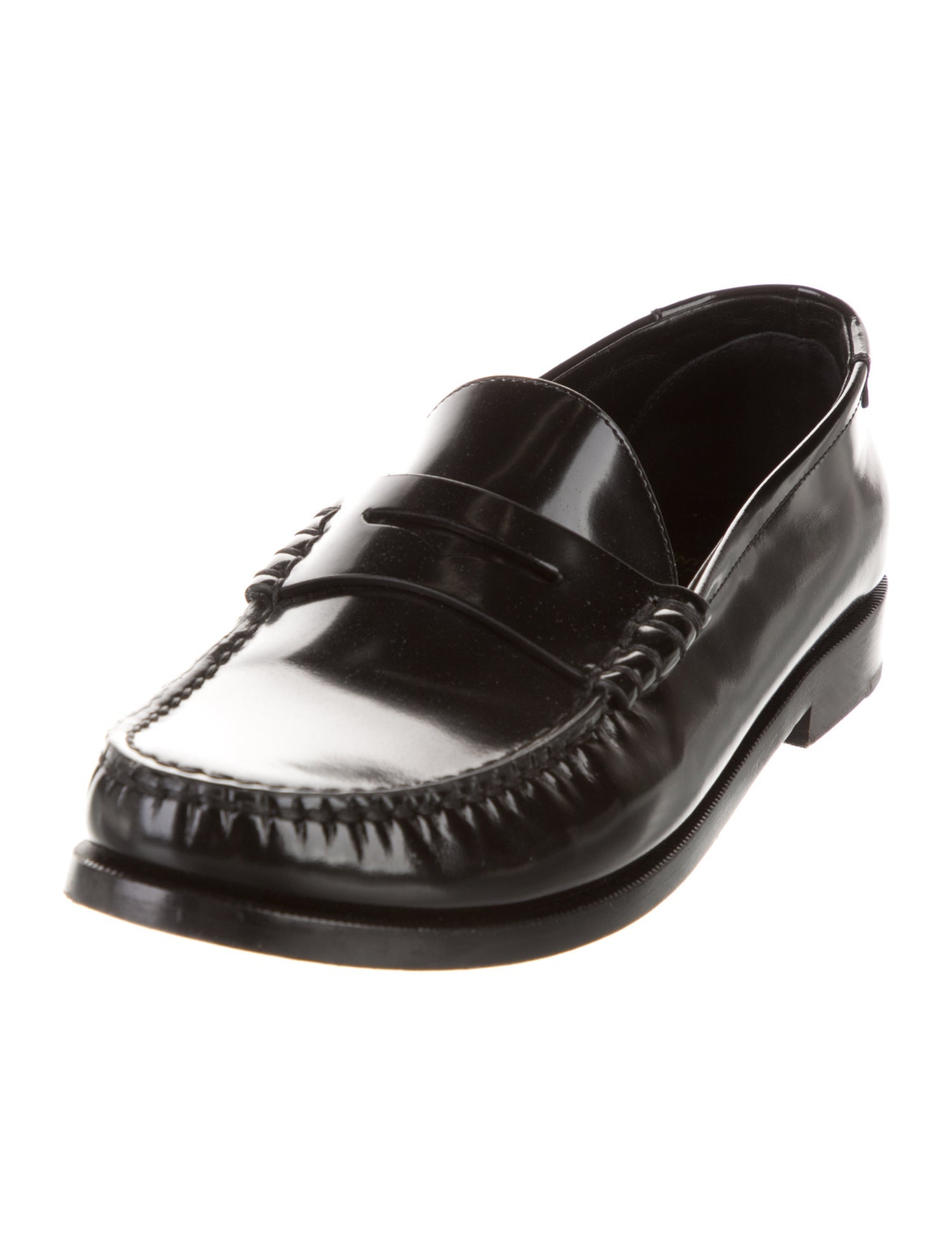 Saint Laurent Leather Loafers