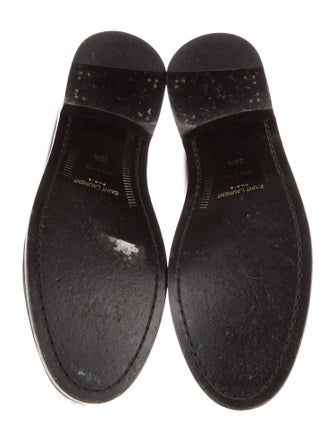 Saint Laurent Leather Loafers