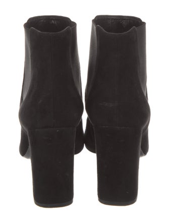 Saint Laurent Suede Chelsea Boots