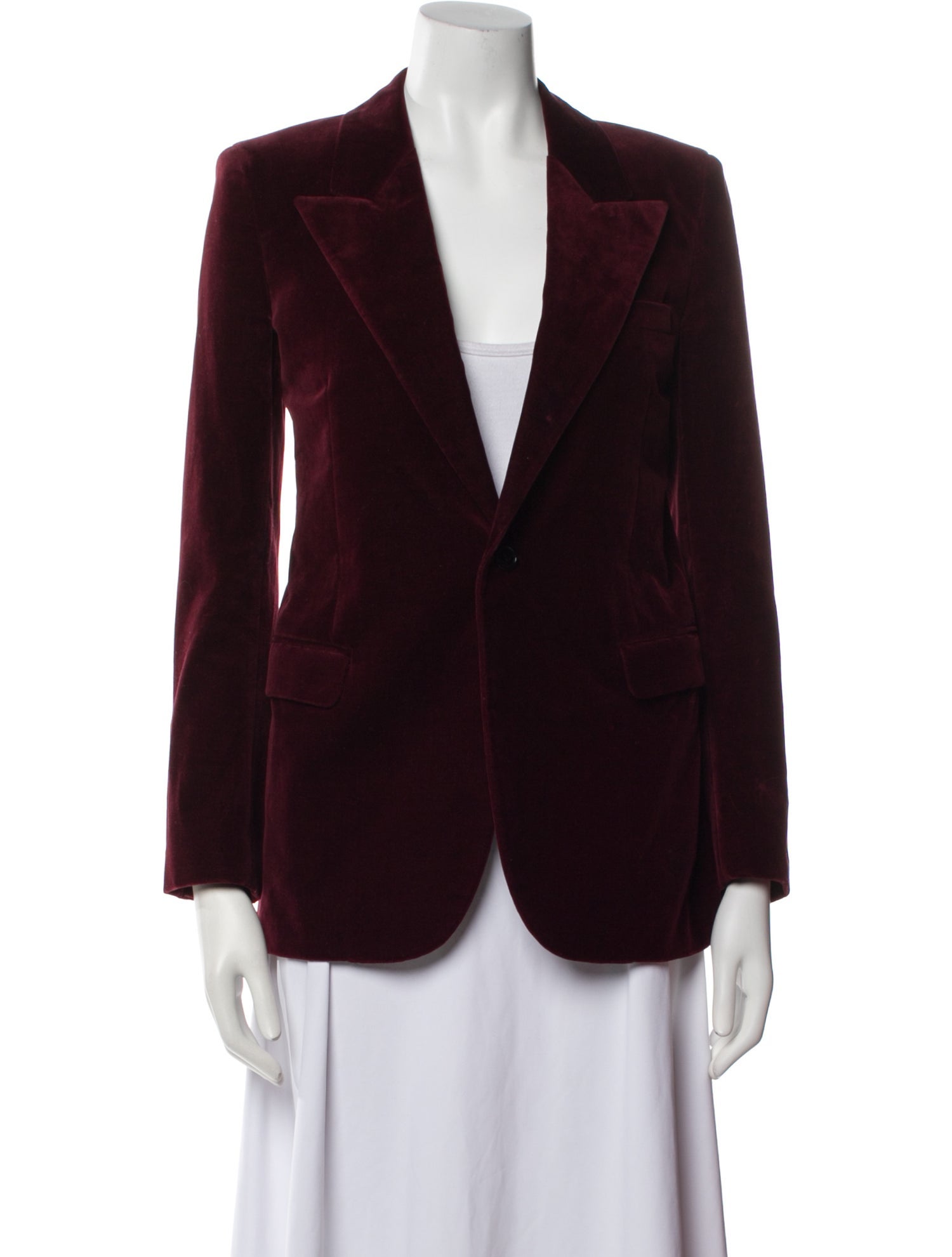 Saint Laurent Velvet Blazer