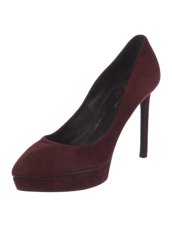 Saint Laurent Suede Pumps