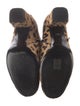 Saint Laurent Ponyhair Animal Print Boots