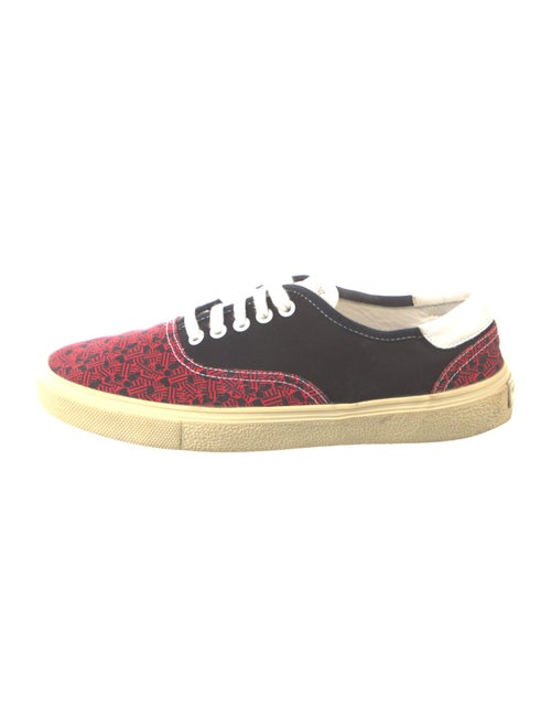 Saint Laurent Canvas Printed Sneakers