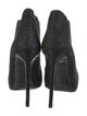 Saint Laurent Suede Glitter Accents Chelsea Boots