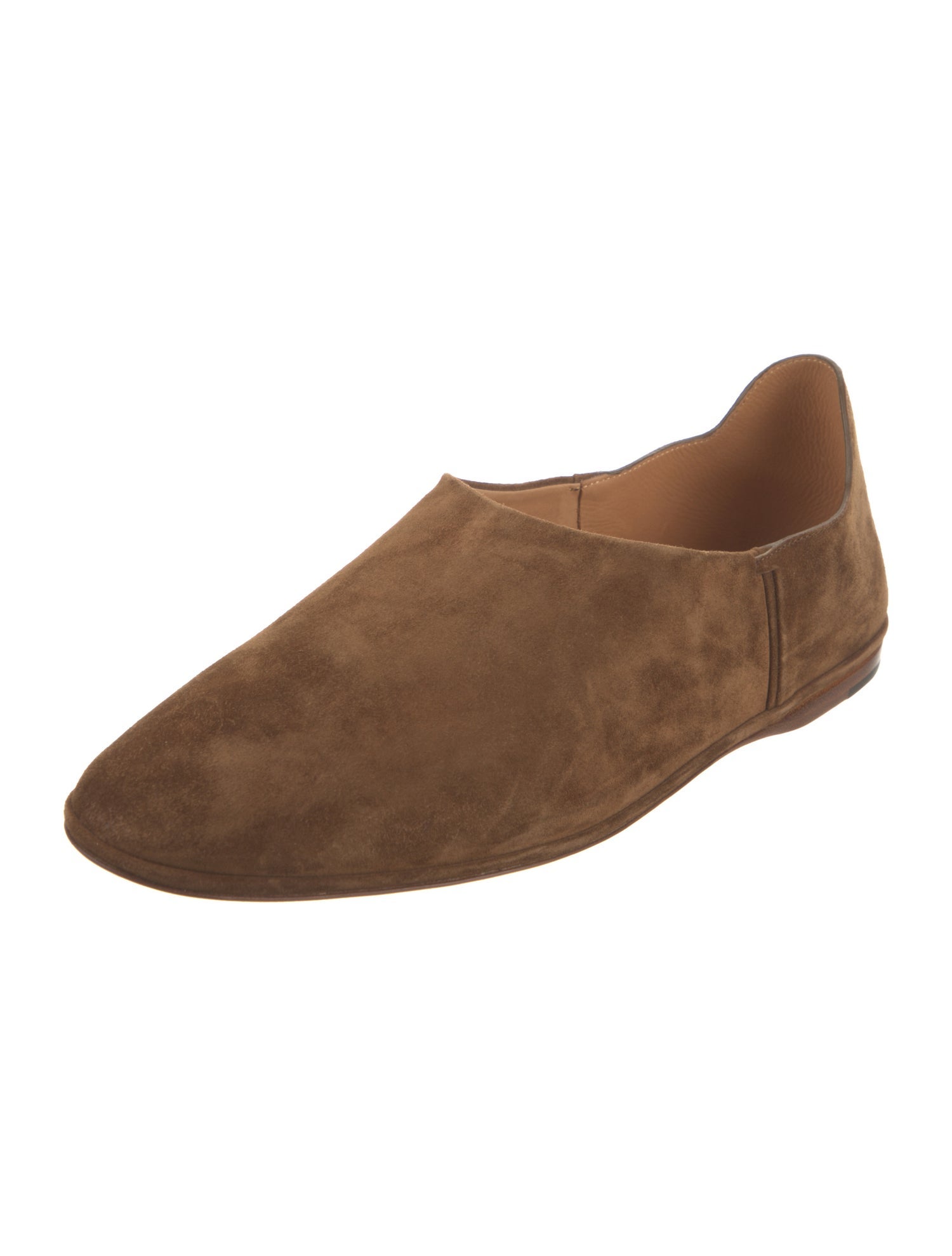 Saint Laurent Suede Ballet Flats