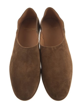 Saint Laurent Suede Ballet Flats